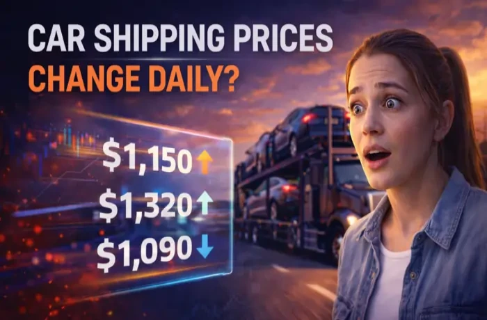 Why Car Shipping Prices Change Daily?